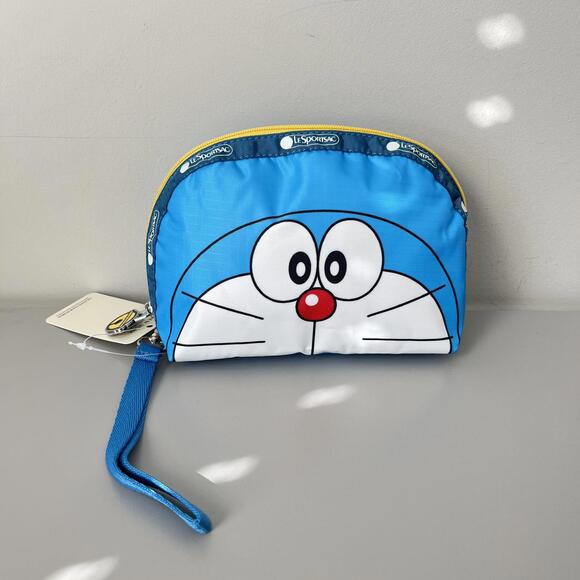 Lesportsac Doraemon Shape Dome Clutch NWT - Picture 1 of 4